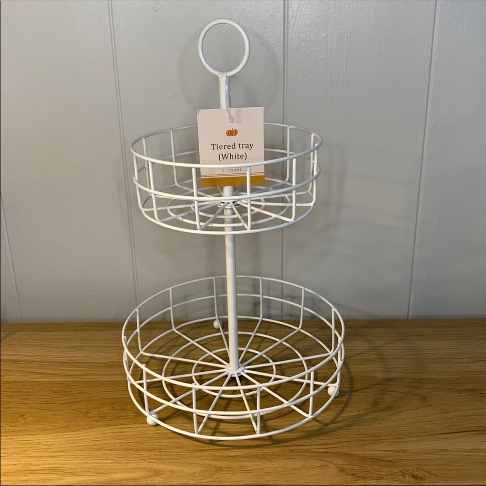 Target Bullseye White Tier Tray